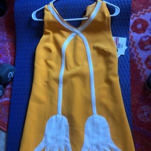 Women’s Victoria Beckham yellow tulip dress